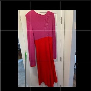 Walmart scoop knit dress size xl